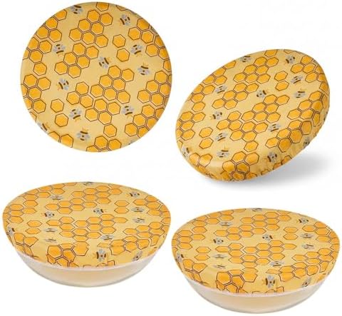 Reusable Beeswax Bowl Covers, 2 Pack, 12 Inch