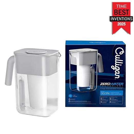 Culligan with ZeroWater Technology 10-Cup Water Filter Pitcher – Includes - Image 2