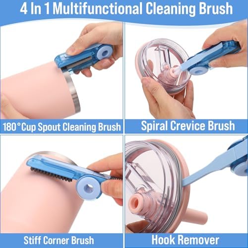 XANGNIER Water Bottle Cleaner Brush Kit for Hydrojug 32oz/40oz Cup,5