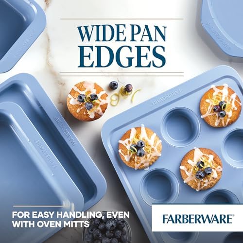Farberware Easy Solutions Nonstick Bakeware Muffin/Cupcake Baking Pan