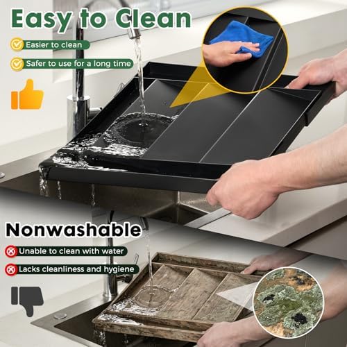 Expandable Drawer Organizer for Utensils & Office – 5 Compartment + 2