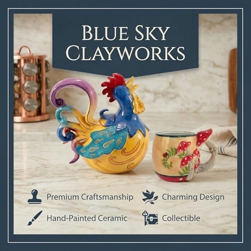 Blue Sky Ceramics Laguna Coastal Sugar and Creamer Set White, Multi