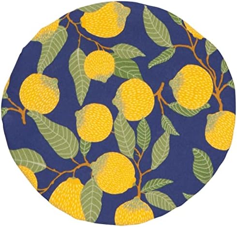 Now Designs Lemons Reusable Cotton Bowl Covers, Set of 2
