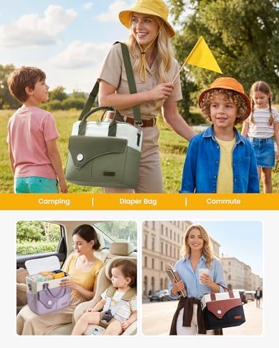 LOVEVOOK Large Insulated Lunch Bag for Women