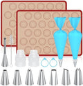 Macaron Silicone Baking Mat Kit, 17 Pieces