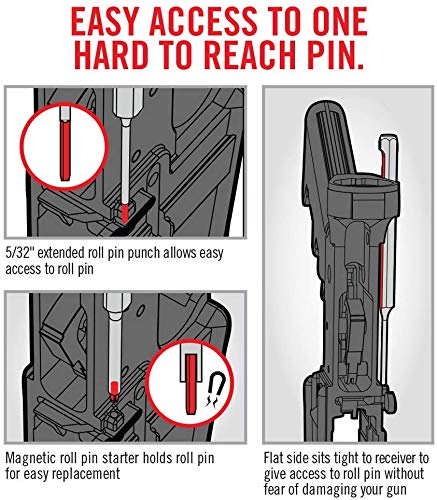Premium 7-Piece Roll Pin Starter Punch and Bolt Catch Install Punch Set - Image 6