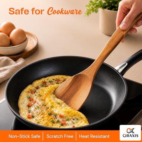 7-Piece Teak Wood Cooking Utensil Set