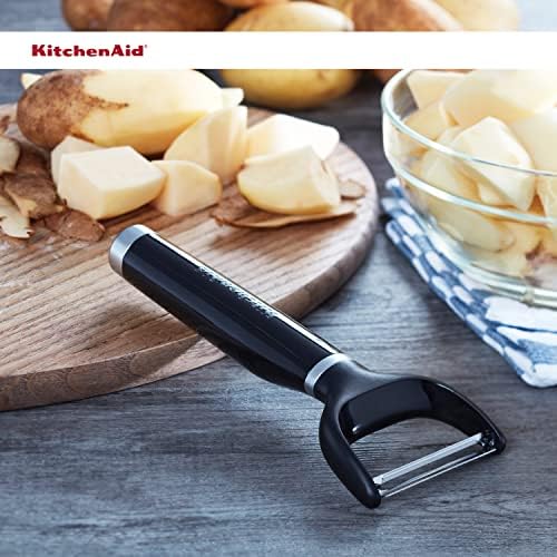 KitchenAid Y Peeler with Ergonomic Handle and Single Edge Blade