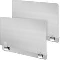 Ferraycle 2 Packs Stainless Steel Fryer Splash Guard Commercial Side Stove by Ferraycle