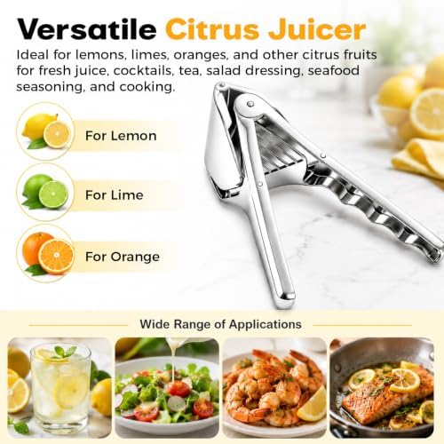 Stainless Steel Fold-Flat Lemon Squeezer