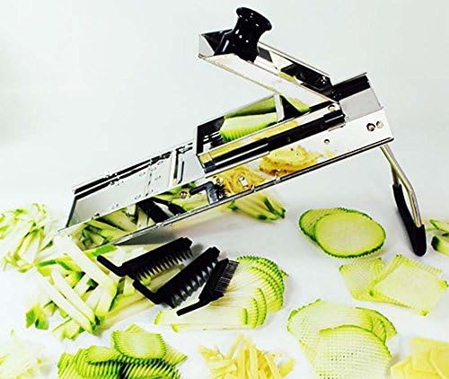 Gourmet Tek Stainless Steel Mandoline Slicer