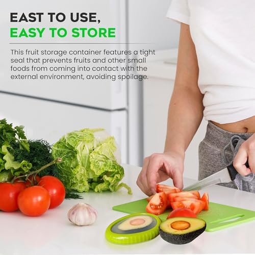 4-Piece Silicone Avocado Savers for Fridge