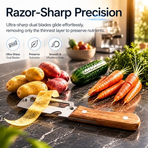 Multi-Functional Elite Vegetable Peeler and Julienne Slicer Set
