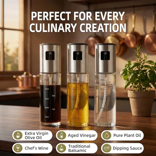 100ml Olive Oil Sprayer, Food Grade Glass