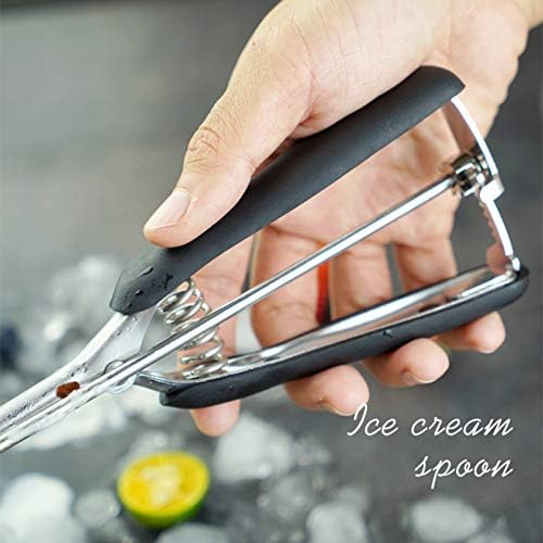 3Pcs Cookie Scoop Set, Stainless Steel Ice Cream Scoop