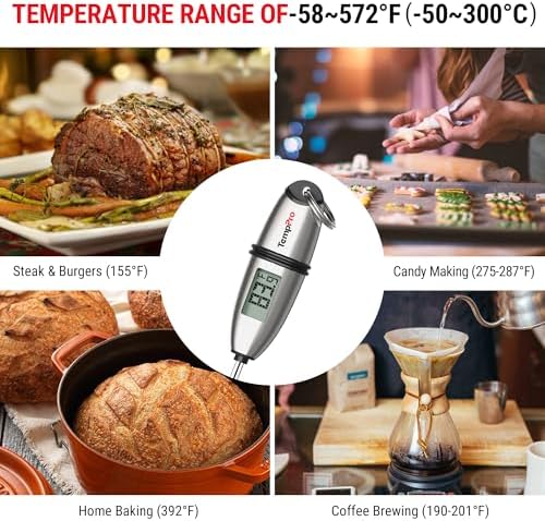 TempPro TempSwift 1 Sec Digital Meat Thermometer