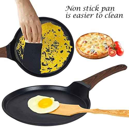 Vinchef 11" Black Nonstick Crepe Pan