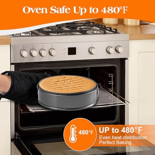Silicone Baking Mat for Springform Pan, 10 Inch