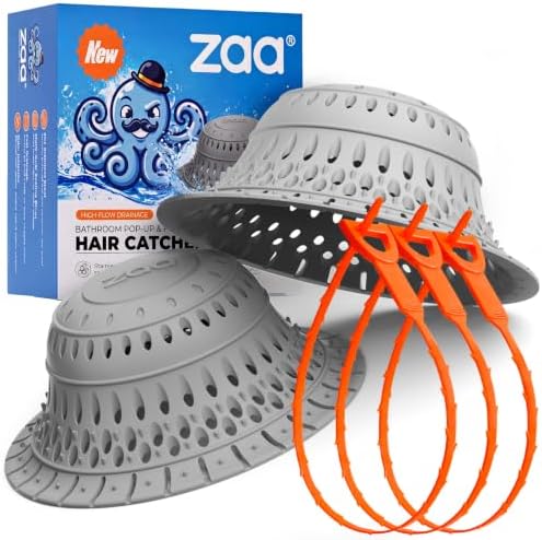 zaa Bathtub Drain Strainer Silicone Bathroom Stopper Fixture