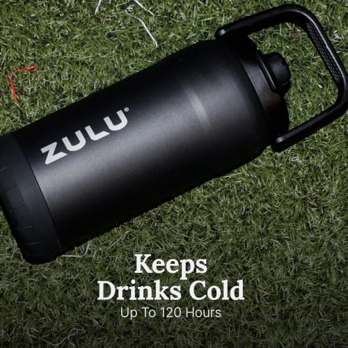 ZULU Goals Vacuum Insulated Large Capacity Stainless Steel Water