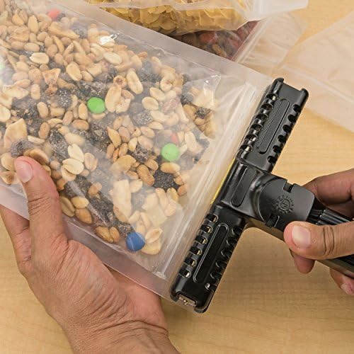 Mylar Bag Sealer, 2 Heat Settings, Black