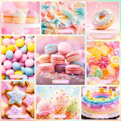 Cherrysea 7x6ml Oil-Based Food Coloring Set