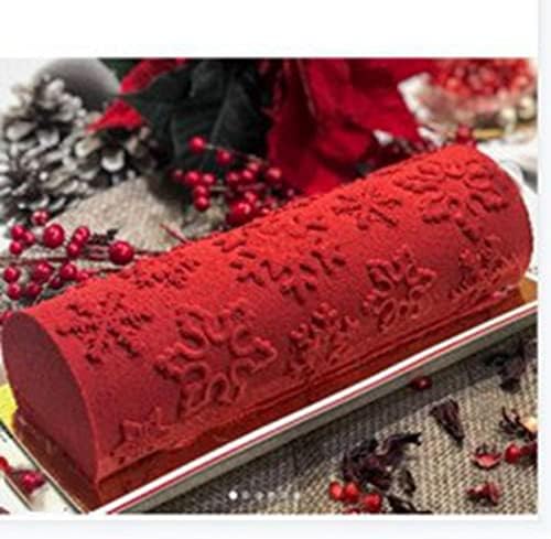 Christmas Snowflake Silicone Cake Mold Texture Mat