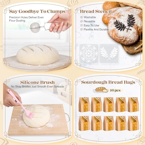 Complete Sourdough Starter Kit with Tools