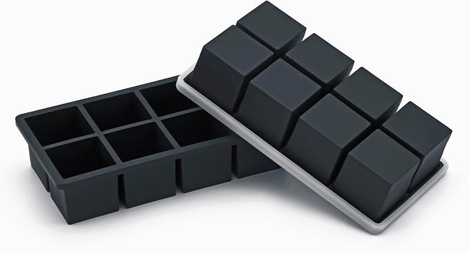 Bangp Large Ice Cube Tray for Whiskey, Metal Reinforced Frame Big Ice Cube Molds - Image 7