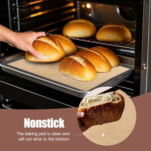 Silicone Baking Mat Set, 3 Pack, Gray