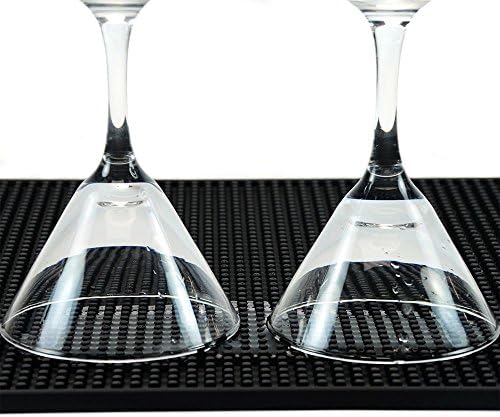 BARsics PVC Bar Service Mat for Cocktail Bartender 18x12 inches