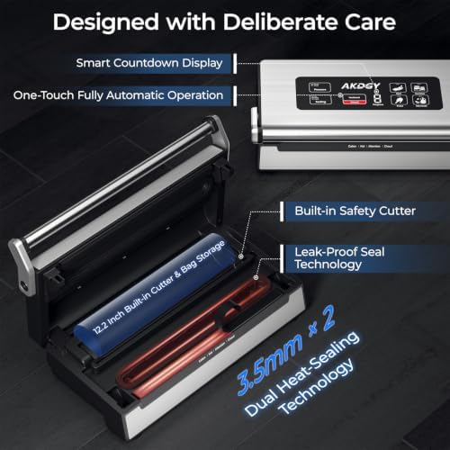 95Kpa Commercial Vacuum Sealer Machine, Stainless Steel