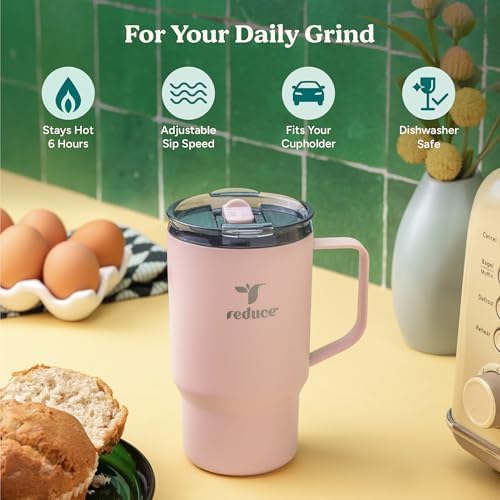 REDUCE Hot1 18 oz Insulated Stainless Steel Mug - Temperature
