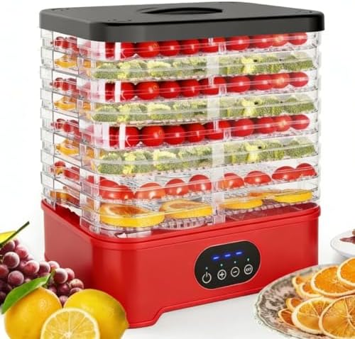 Food Dehydrator Machine, 400W, 8 Trays
