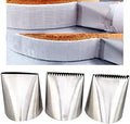 Piping Tips For Cake Decorating, Stainless Steel Icing Piping Nozzles