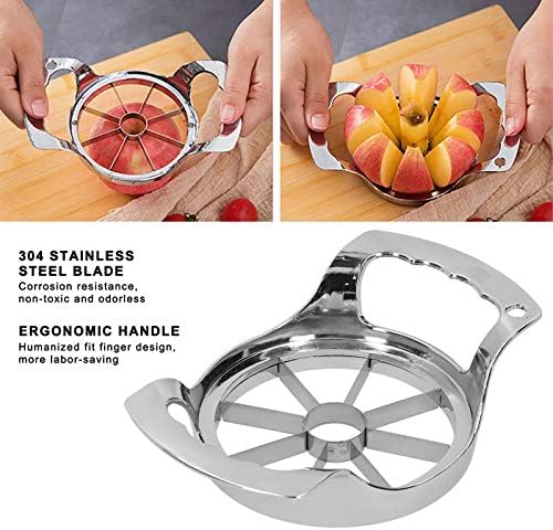 Apple Cutter, Slicer and Corer, Corer Tool Stainless Steel Cutter