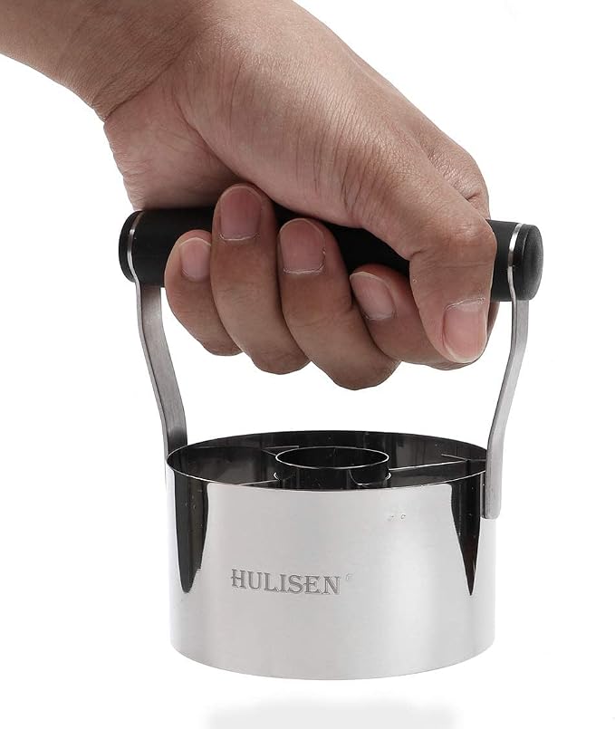 HULISEN Donut Cutter, 3.5 inch Stainless Steel Doughnut Cutter - Image 9