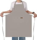 Yuubin Extra Large Aprons for Men Adjustable Button Apron by Unknown