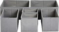 Amazon Basics Collapsible Cloth Drawer Organizer Boxes by AmazonBasics