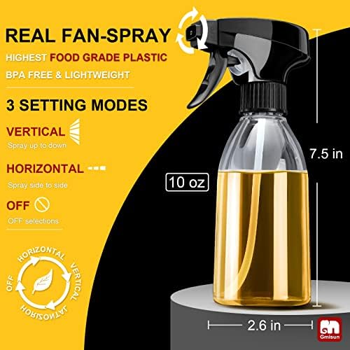 gmisun Oil Sprayer, 2 Pack, 10oz