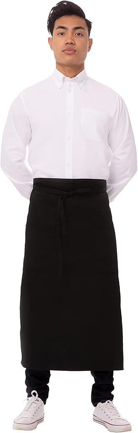 Chef Works Unisex Two Pocket Bistro Apron by ChefWorks