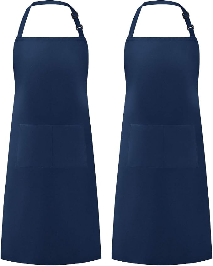 Syntus Apron for Men Women, Adjustable Cooking Kitchen Chef Aprons by Syntus