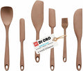 DI ORO 6-Piece Silicone Spatula Set by DIORO
