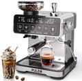 PULZO Espresso Machine with Grinder, 20 Bar, Touch Screen