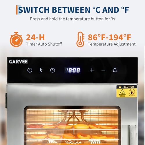 Large Food Dehydrator Machine, 800W