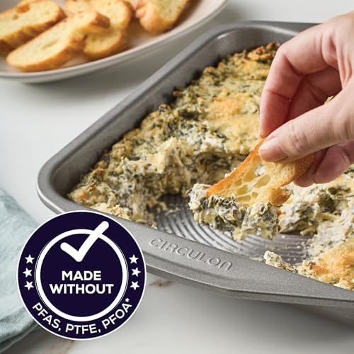 Circulon 51135 Total Nonstick Baking Pan / Nonstick Cake Pan, Square