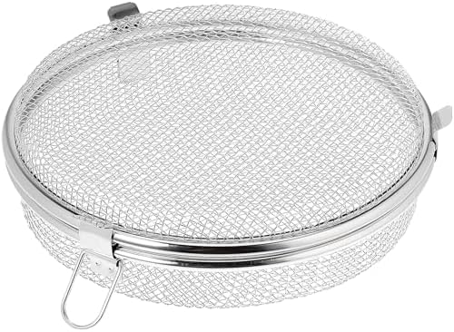 Gadpiparty Round Mesh Dishwasher Basket 7.1 Inch Utensil Storage