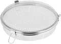 Gadpiparty Round Mesh Dishwasher Basket 7.1 Inch Utensil Storage
