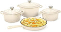 Hisencn Enameled Cast Iron Cookware Set by Hisencn