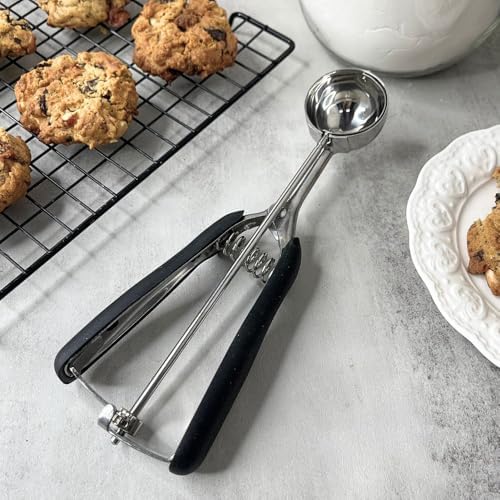 Cookie Scoop Set of 3 IceCream Scoop Set Stainless Steel Cookie Dough